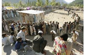 Scenes from quake-hit Pakistan