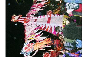 New York's Halloween parade pays tribute to New Orleans