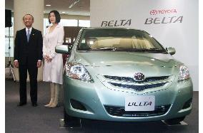 Toyota releases new Belta subcompact sedan