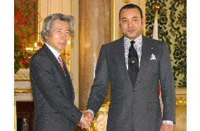 Koizumi, Morocco king agree on need to pursue U.N. reforms