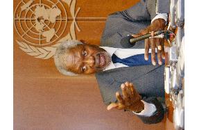 Annan hopes Japan won't link UNSC seat to financial contribution