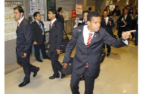 Sao Paulo FC arrives in Japan