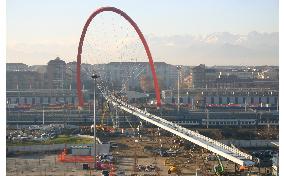 Scenes from Turin ahead of Olympics