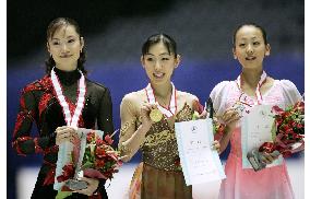 Suguri wins 5th national title, Asada 2nd