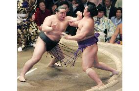 Asashoryu still chasing Tochi, Hokutoriki at New Year Sumo