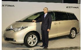 Toyota launches fully remodeled Estima minivan