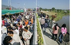 New bridge opened between northern Thailand, Myanmar