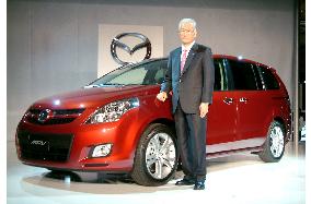 Mazda launches remodeled MPV minivan in Japan