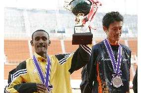 Ethiopia's Tolossa wins Tokyo Int'l Marathon