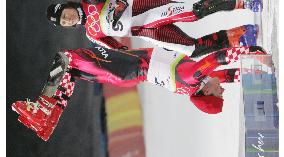 Croatia's Kostelic takes silver in men's combined alpine skiing