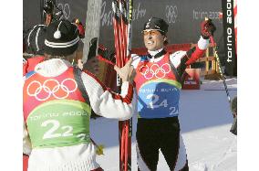 Austria wins gold in Nordic combined