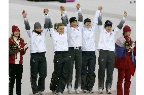 Germany wins gold in women's team pursuit