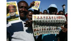 Haitians celebrate election of Preval