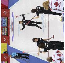 Japan beat Canada in curling at Turin Olympics