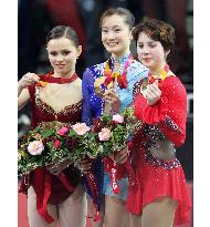 Arakawa wins gold in women's figure skating