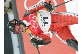 Minagawa misses out men's slalom medal