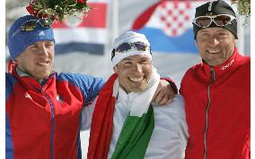 Italian di Centa wins gold in men's 50 kilometers cross country