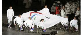 Opening ceremony of Winter Paralympic Games in Turin