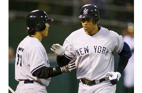 Yankees meet Athletics in their MLB opening game