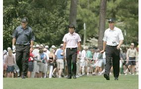 Katayama climbs into tie for 23rd in Masters