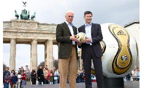 World Cup soccer ball for final match revealed