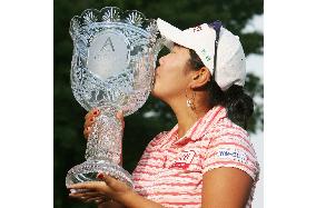 S. Korea's Sung marks her first victory in LPGA golf tournament