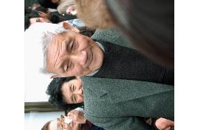 Japanese war veteran leaves hometown after 1st visit in 63 years