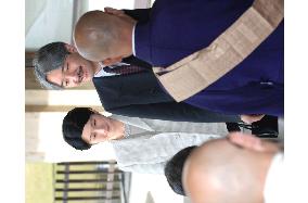 Prince Akishino, Princess Kiko visit Nara
