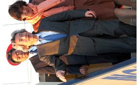 Koizumi arrives in Sweden