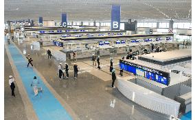 Narita airport's refurbished Terminal 1 unveiled to media