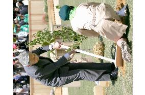 Emperor, empress attend annual tree-planting ceremony