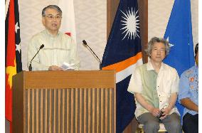Japan, Pacific island nations meet for summit in Okinawa