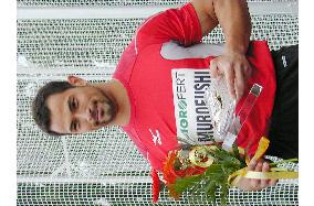 Olympic hammer champ Murofushi makes victorious comeback