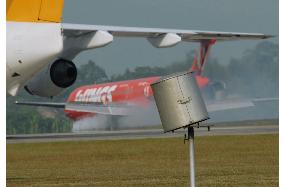Jet lands safely with landing gear problem in Yogyakarta