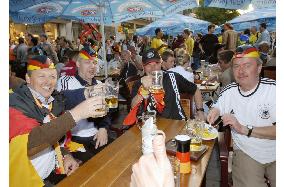 World Cup supporters in Munich