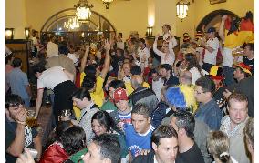 World Cup supporters in Munich