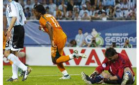 Argentina vs Ivory Coast in World Cup