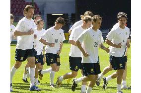 Australia prepare for Group F game against Japan