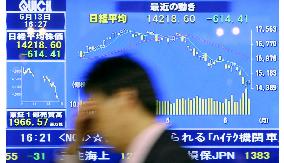 Nikkei plummets with biggest loss since Sept. 2001 terror attack