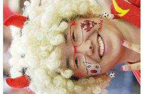 Supporters at World Cup matches