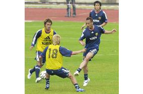 Scene of Japan practice in Bonn