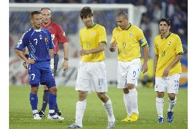 Japan beaten by Brazil 4-1 in World Cup Group F match