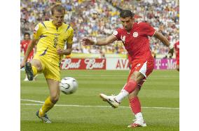 Ukraine vs. Tunisia in World Cup