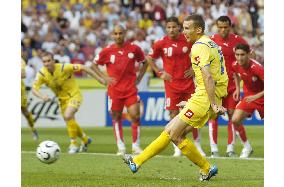 Ukraine vs. Tunisia in World Cup