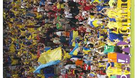 Ukraine beat Switzerland in shootout to reach quarterfinals