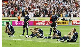 Argentina vs Germany in World Cup quarterfinal