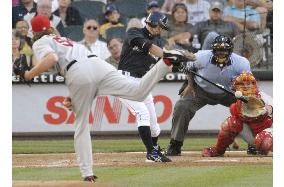 Mariners' Ichiro goes 1-for-4 with one RBI against Angeles