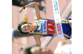 Noguchi wins Sapporo half marathon, sets meet record