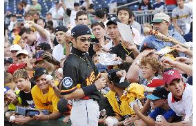 Ichiro in Pittsburgh for All-Star game