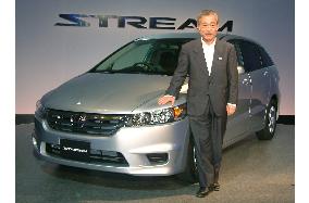 Honda to launch all-new minivan Stream